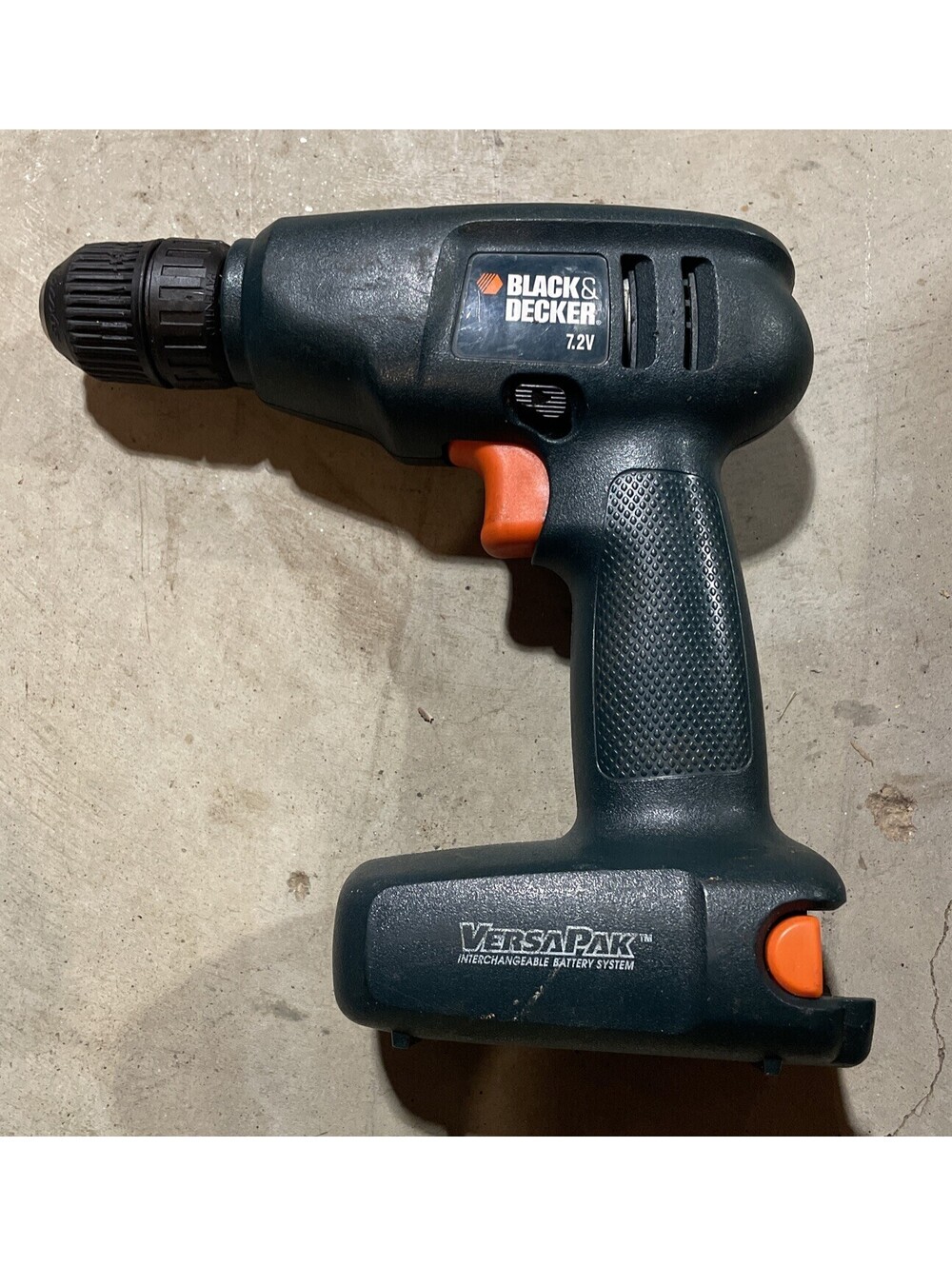 GENUINE Black & Decker VERSAPAK CORDLESS DRILL # VP870 - TOOL ONLY!!